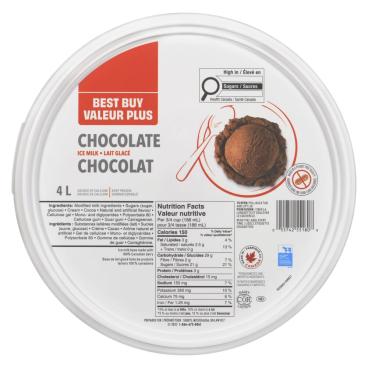 Best Buy Chocolate Ice Milk 4L