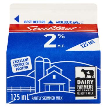 Sealtest Partly Skimmed Milk 2% M.F. 125ml