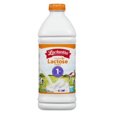 Lactantia Lactose Free Partly Skimmed Milk 1% M.F. 1.5L