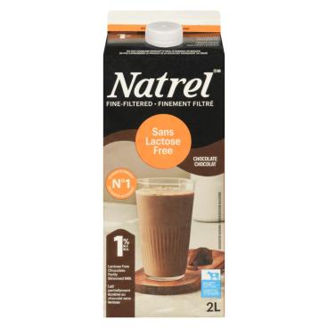Natrel Lactose Free Partly Skimmed Chocolate Milk 1% M.F.  2L