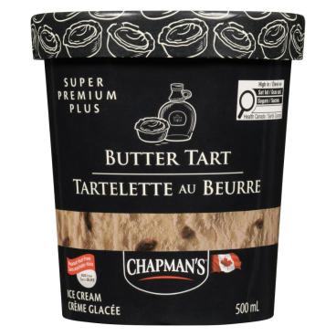 Chapman's Butter Tart Super Premium Plus Ice Cream 500ml
