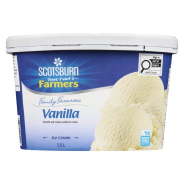 Scotsburn Joins Farmers Vanilla Ice Cream 1.5L