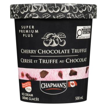 Chapman's Cherry Chocolate Truffle Super Premiun Plus Ice Cream