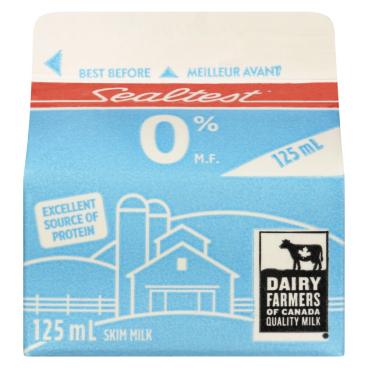 Sealtest Skim Milk 0% M.F. 125ml