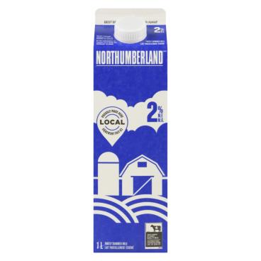 Northumberland Partly Skimmed Milk 2% M.F. 1L