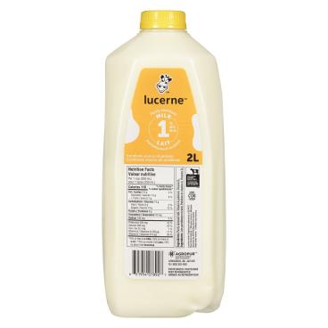 Lucerne Partly Skimmed Milk 1% M.F. 2L