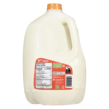 Island Farms Homogenized Milk 3.25% M.F. 4L