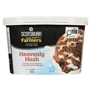 Scotsburn Joins Farmers Heavenly Hash Premium Ice Cream 1.5L