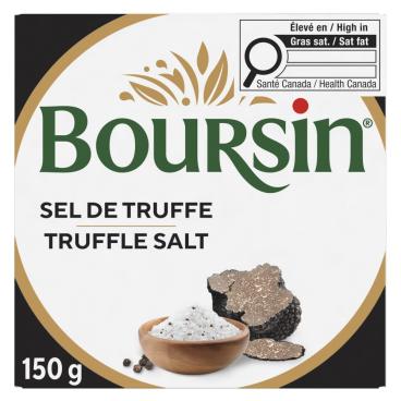 Boursin Truffle Salt & Hint Of Pepper Fresh Cheese 150g