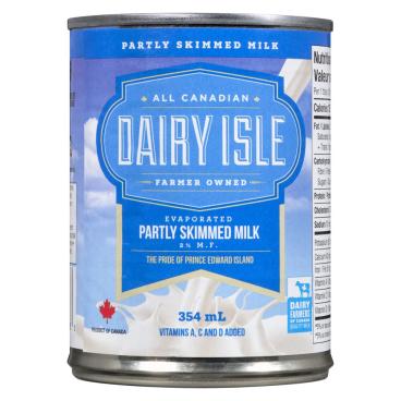 Dairy Isle Partly Skimmed Evaporated Milk 2% M.F. 354ml