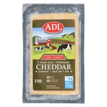 ADL Classic 1 Year Old Colored Cheddar 270g