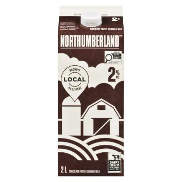 Northumberland Partly Skimmed Chocolate Milk 2% M.F. 2L