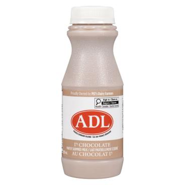 ADL Partly Skimmed Chocolate Milk 1% M.F. 237ml