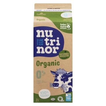 Nutrinor Organic Nordic Skim Milk 0% M.F. 2L