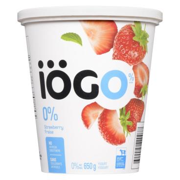 Iögo Strawberry Yogurt 0% M.F. 650g