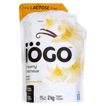 Iögo Lactose Free Vanilla Yogurt 1.5% M.F. 2kg