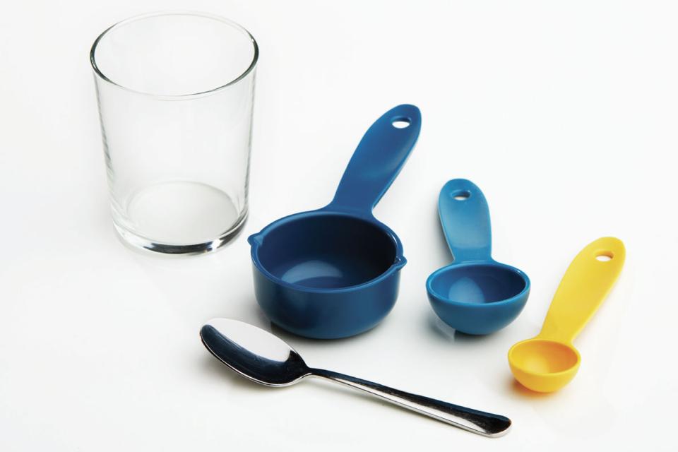 Blueberry Skyscraper utensils