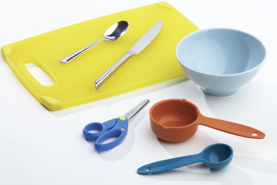 Ali Baba Salad utensils