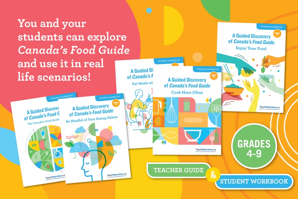 You and your students can explore Canada's Food Guide and use it in real life scenarios!