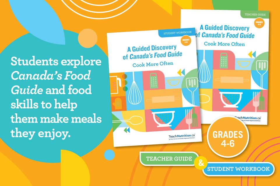 Students explore Canada's Food Guide and food skills to help make meals they enjoy