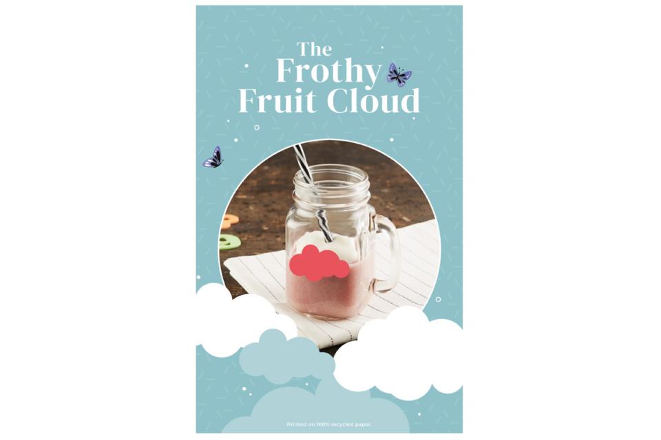 Page 5 of free activity book on Canada’s Food Guide (preschool)
