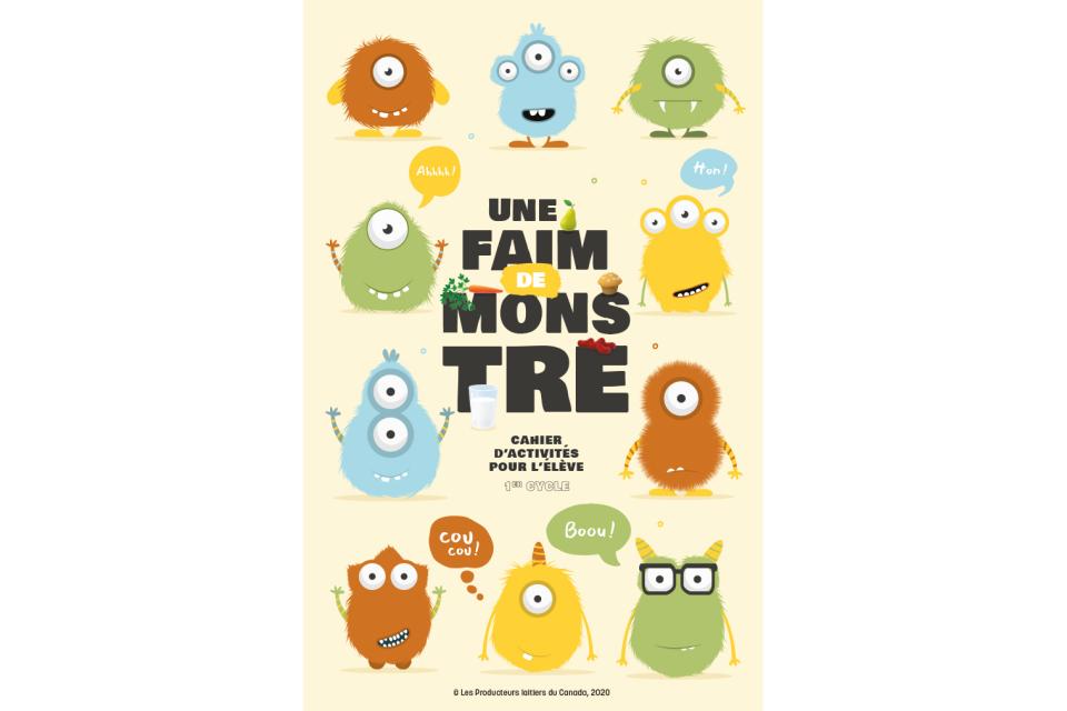 Cover of free activity book on Canada’s Food Guide (Cycle 1)