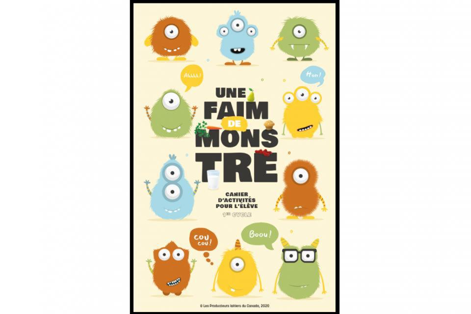 Cover of the free activity book on Canada’s Food Guide for first and second graders