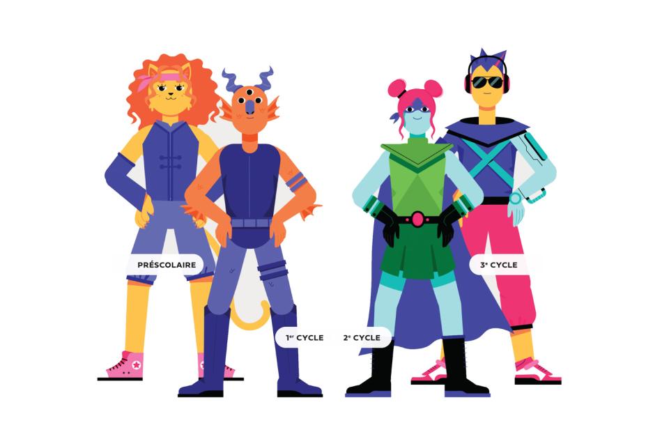 Free Online Educational Game Characters