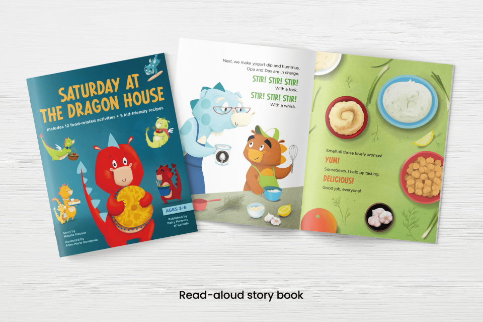 Read-aloud story book.