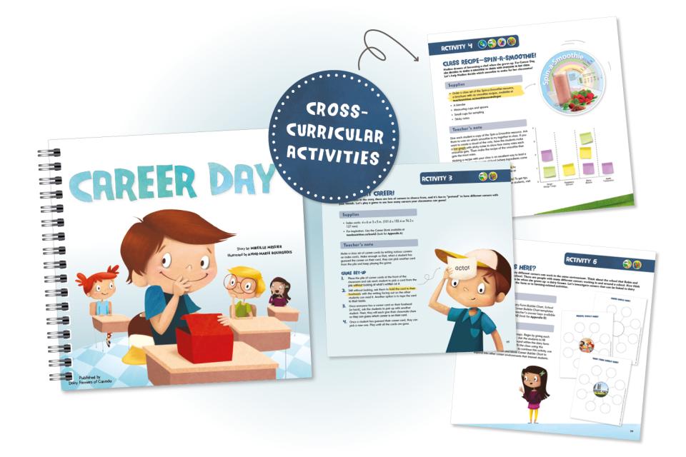 Free read aloud book and cross-curricular activities to help students in grade 2 learn about the concept of careers, jobs, and what they might want to do when they grow up.