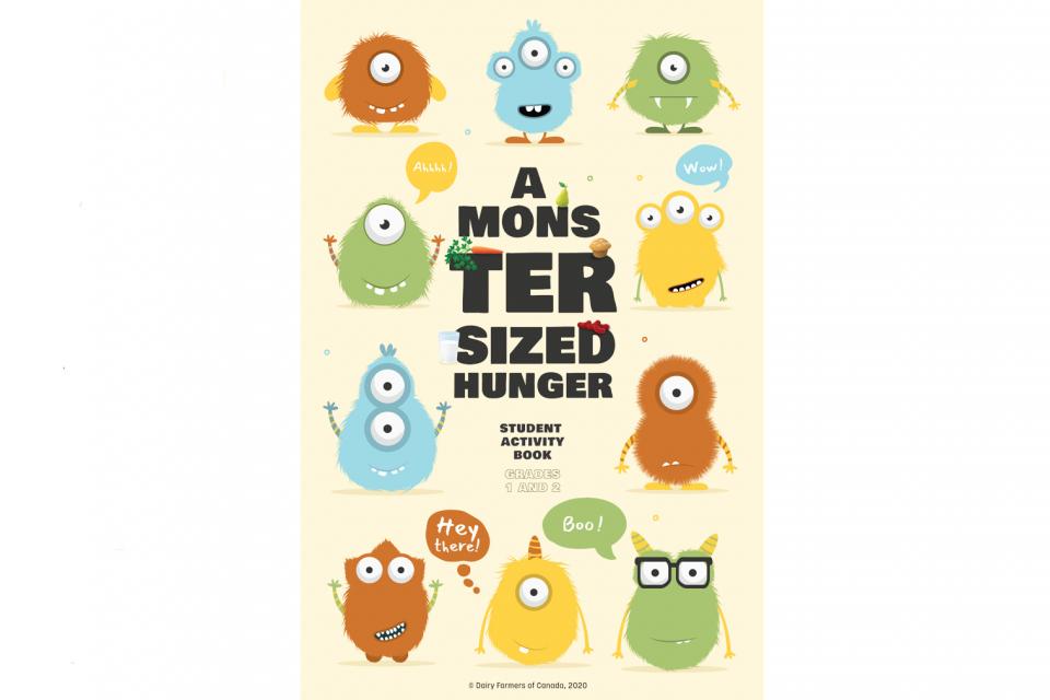 cover of A Monster Sized Hunger booklet