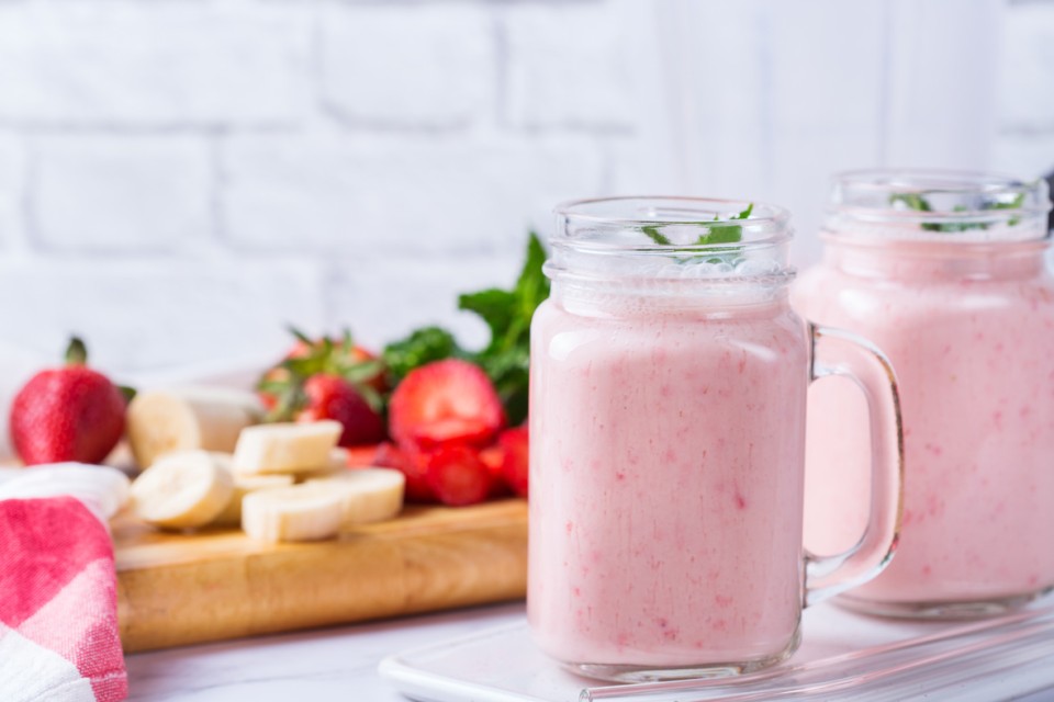 Strawberry Banana Smoothie