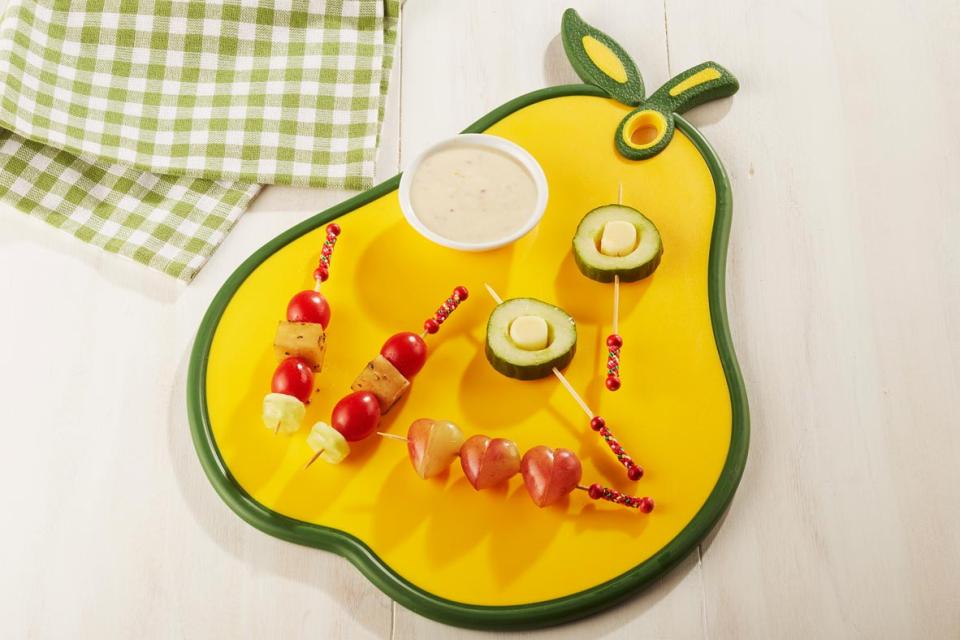 Brochettes en trempette festive recipe