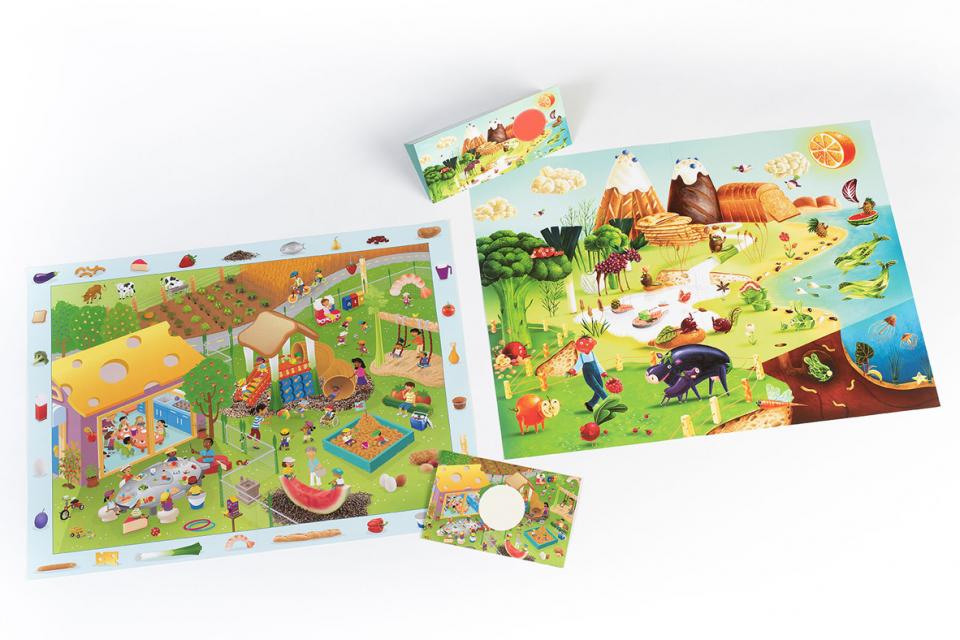 Posters and activity leaflets for children