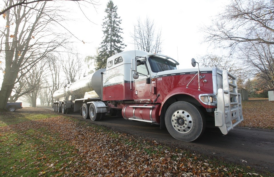 The milk truck 