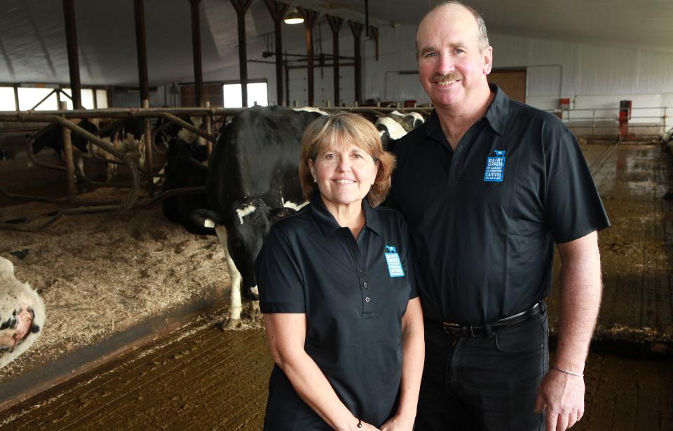 A Canadian dairy farming family