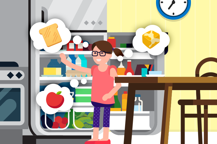 What to choose for breakfast (presented in the video)