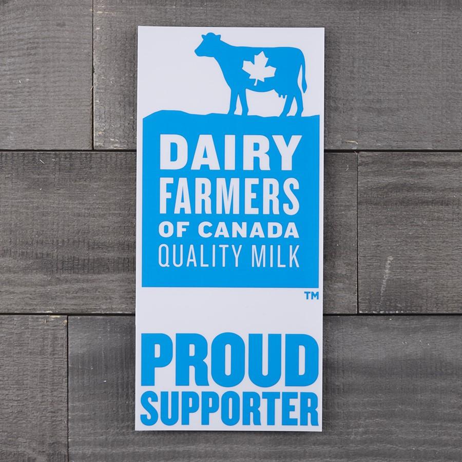 Proud Supporter English window cling