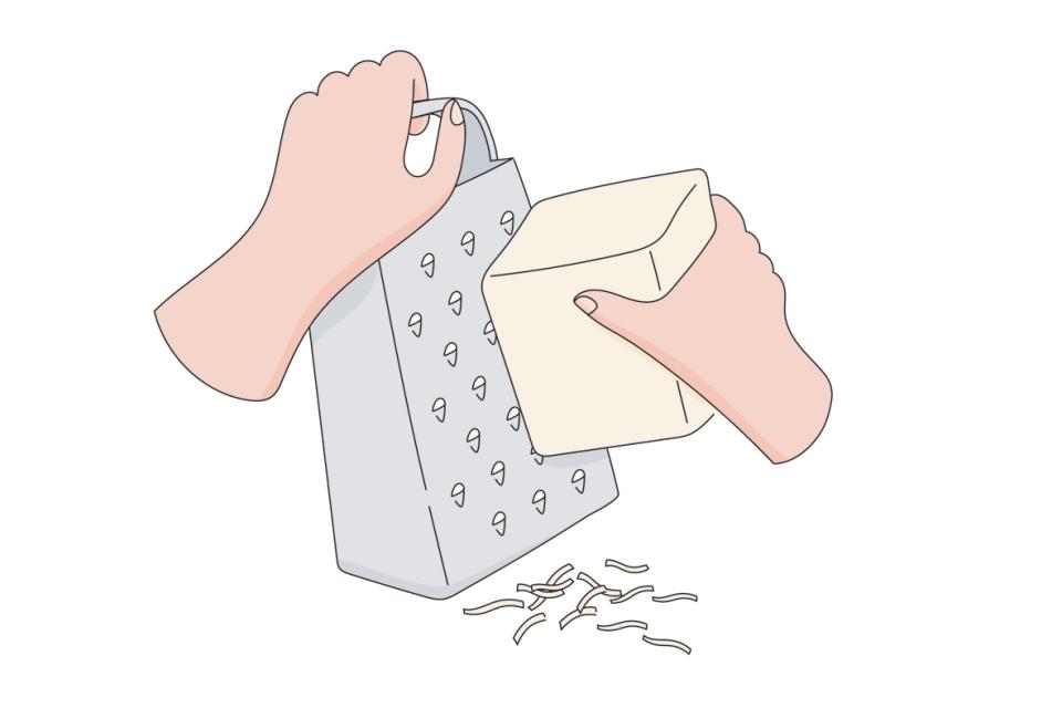 Culinary technique: How to handle a grater