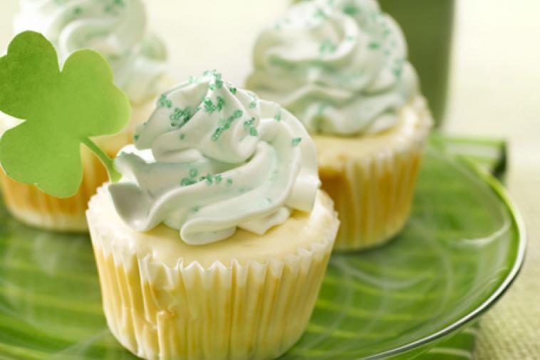 Wee leprechaun cheesecakes St. Patrick’s Day recipe 