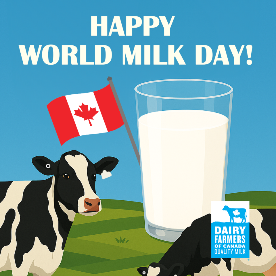 Happy World Milk Day English 1x1