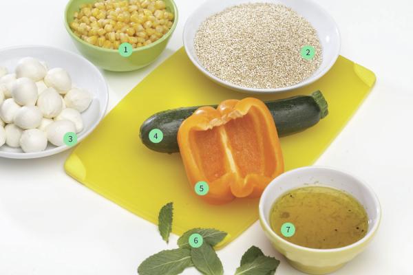 Ali Baba Salad ingredients