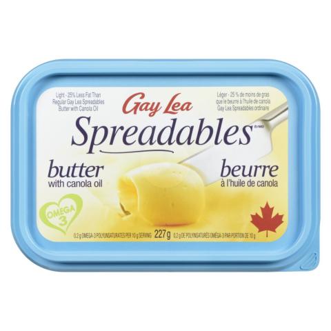 Spreadables Light Gay Lea Spreadables Light Butter 227g | Canadian Goodness