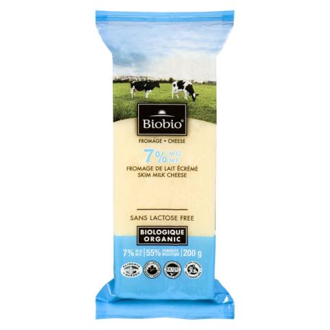 Biobio Lactose Free Organic Skim Milk Cheese 7% M.F. 200g | Canadian ...