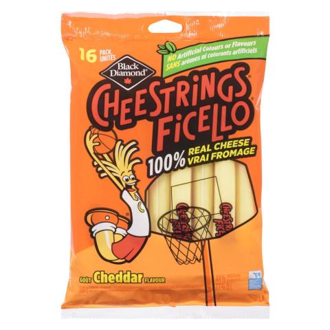 Cheestrings White Pizza Mozzarella Cheddar Flavour Stingable 