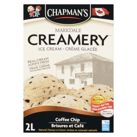 Chapman's Markdale Creamery Coffee Chip Ice Cream 2L