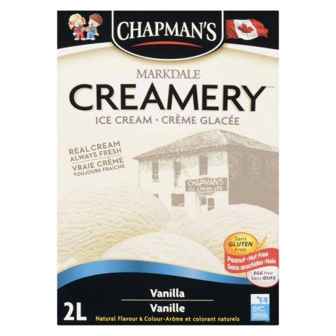 Chapman's Markdale Creamery Vanilla Ice Cream 2L