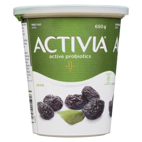 Activia Prune Probiotic Yogurt 650g | Canadian Goodness