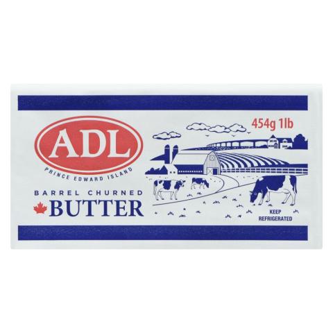 ADL Creamery Salted Butter 454g Canadian Goodness ADL Creamery Salted Butter 454g Canadian Goodness