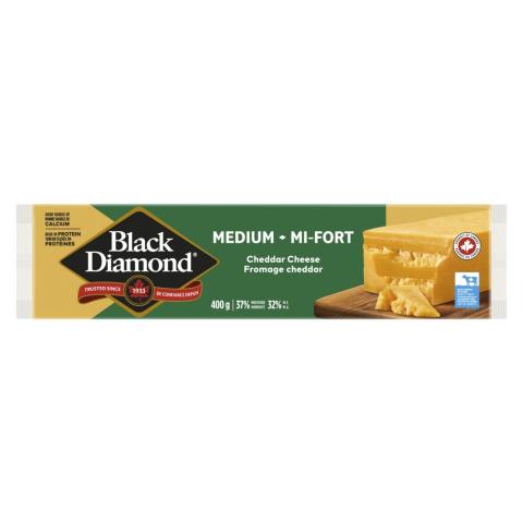 Black Diamond Medium Coloured Cheddar 400g